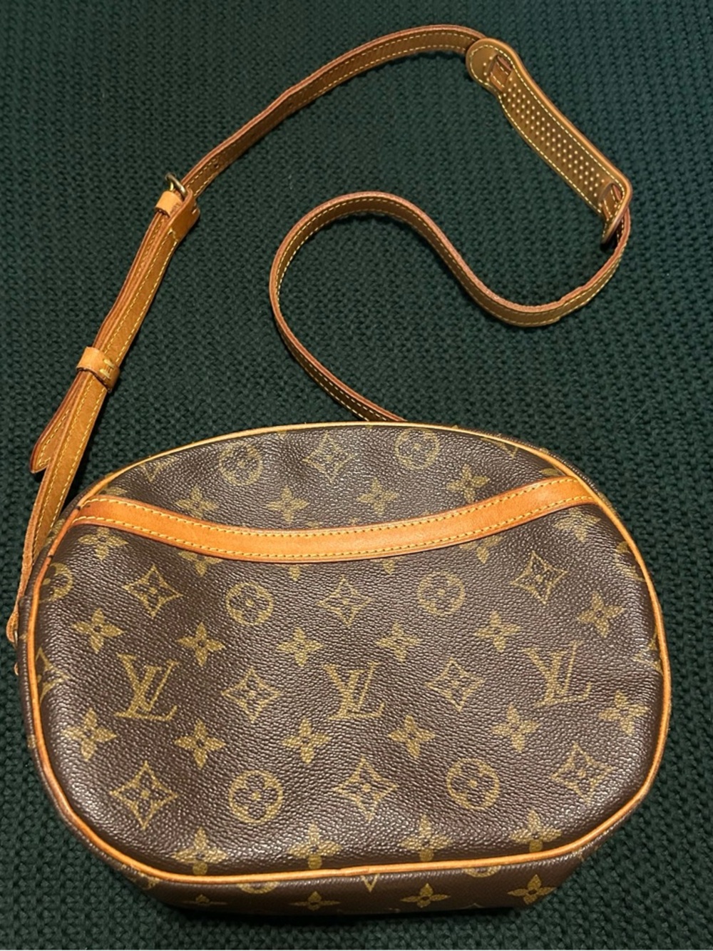 Louis Vuitton Monogram Canvas Crossbody in Brown and Tan